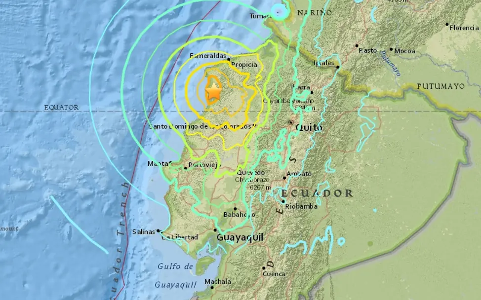 Ecuador-Map Ecuador-Map