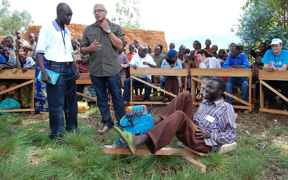 Burundi Innovationen Powercycle UNICEF