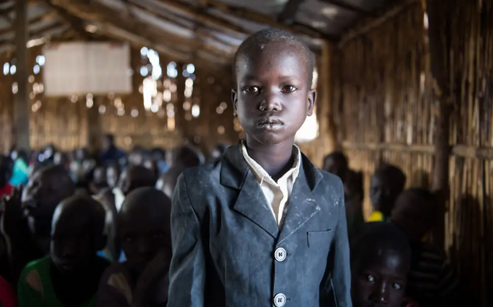 Madadr geht in die Lichil-Schule von UNICEF | ©UNICEF/Everett Suedsudan: Madadr geht in eine von acht UNICEF-Schulen