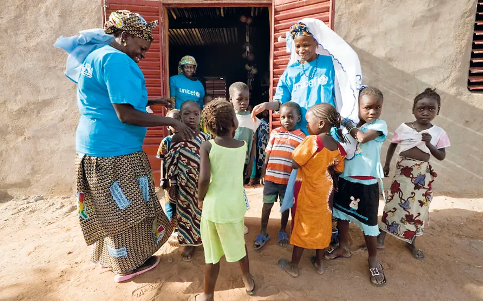 Ein UNICEF-Programm umsetzen | © Kelley Lynch/UNICEF Mali Ein UNICEF-Programm umsetzen