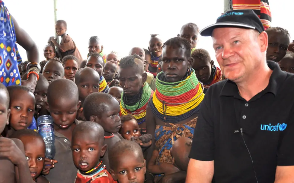 Dürre in Kenia: Werner Schultink an einer Klinik in Lokomarinyang