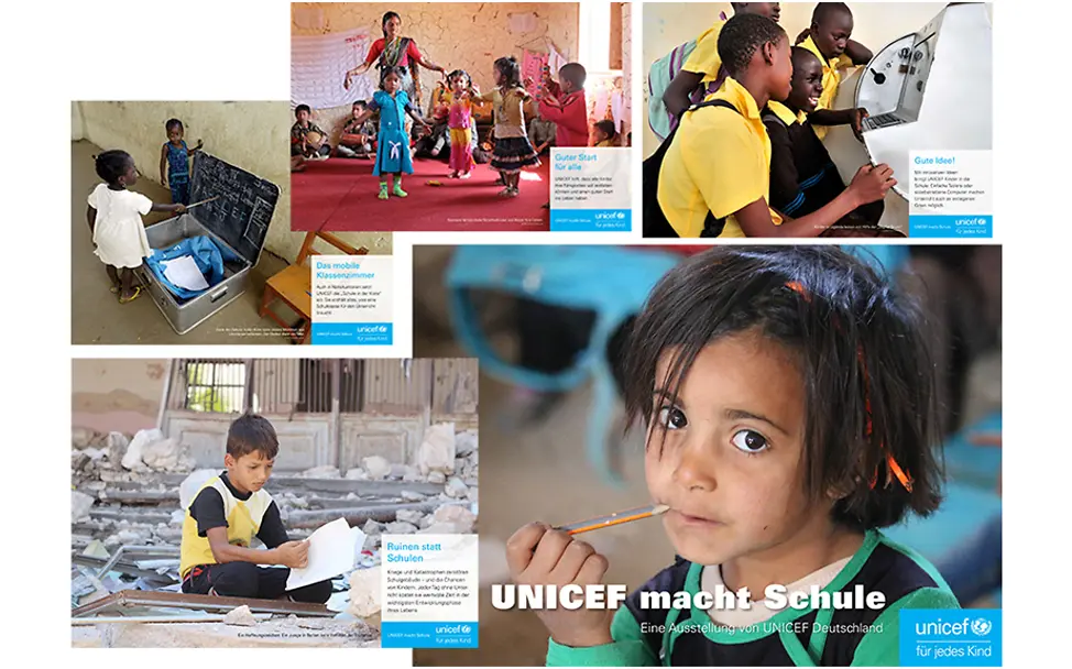 Ausstellung: UNICEF macht Schule