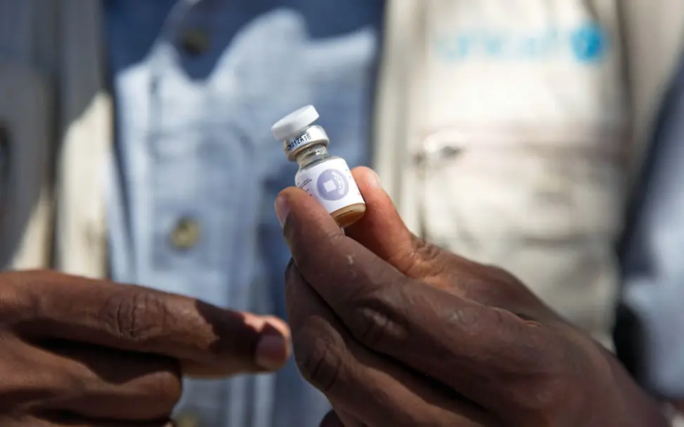 Nach der ersten Cholera-Impfdosis sind die Kinder für 6 Monate geschützt. | © UNICEF/Oatway Cholera: Recht auf Gesundheit: Lebensentscheidende Cholera-Impfungen bieten Schutz.