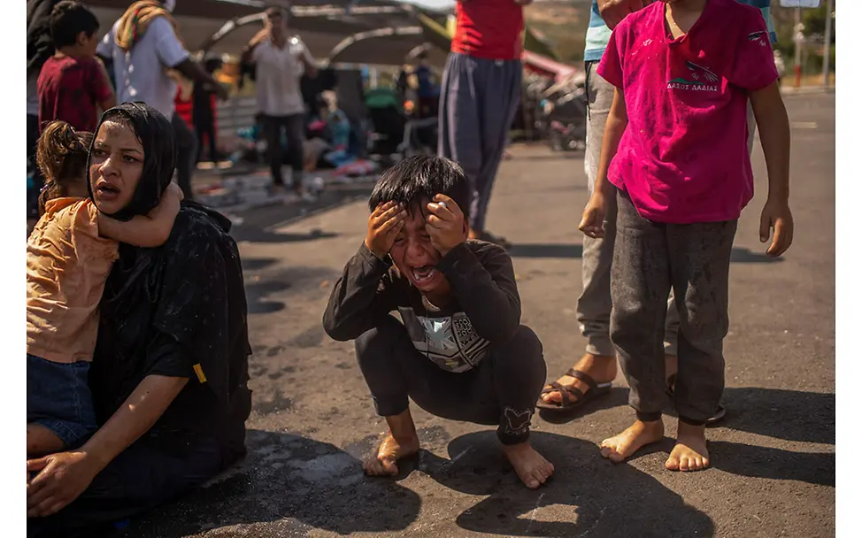 Lesbos, Griechenland: Die brennende Not