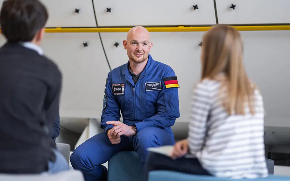 UNICEF-Botschafter und Astronaut Alexander Gerst