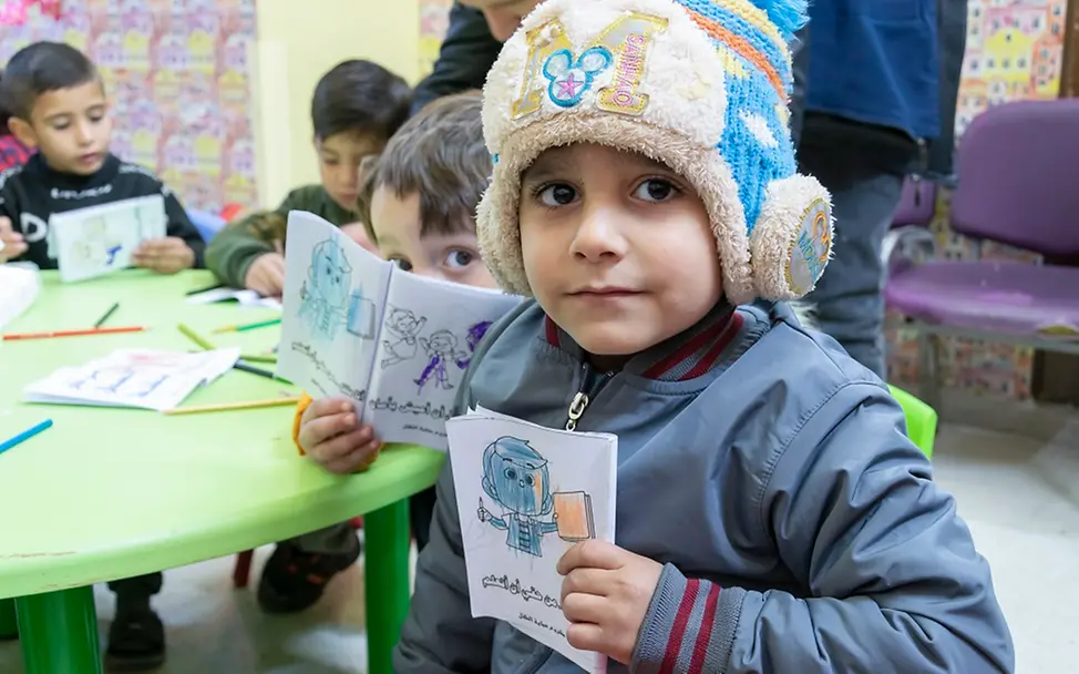 Syrien Krieg: Der Krieg hatte schwerwiegende Folgen für die mentale Gesundheit von Kindern.