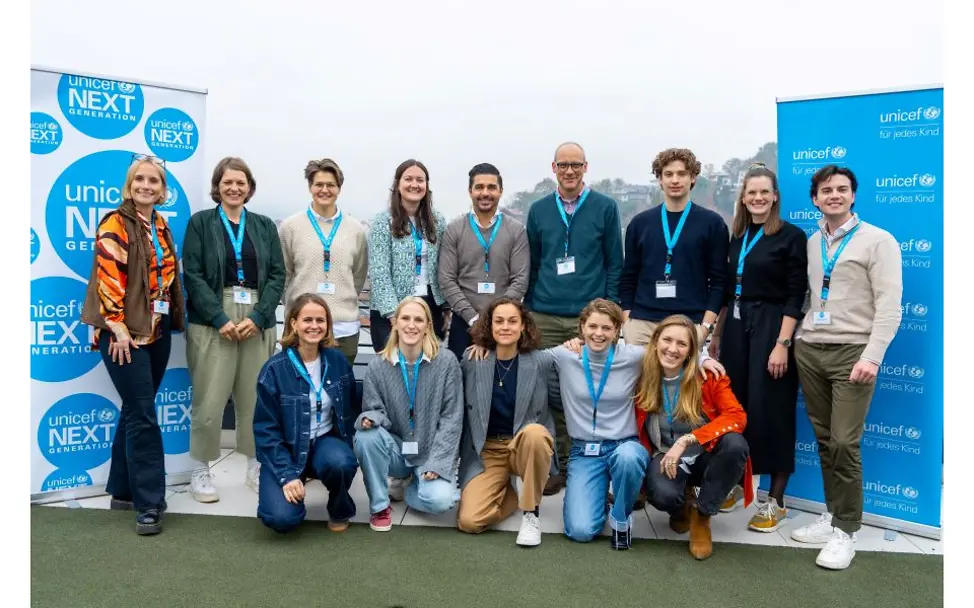 Gruppenbild der NextGens in Deggendorf.