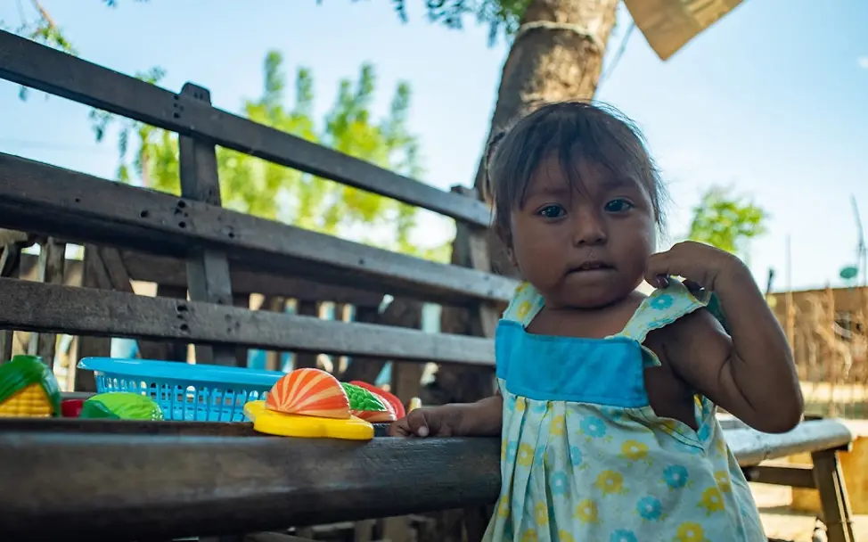 Venezuela: Anita hat mit Hilfe von UNICEF die Mangelernährung besiegt