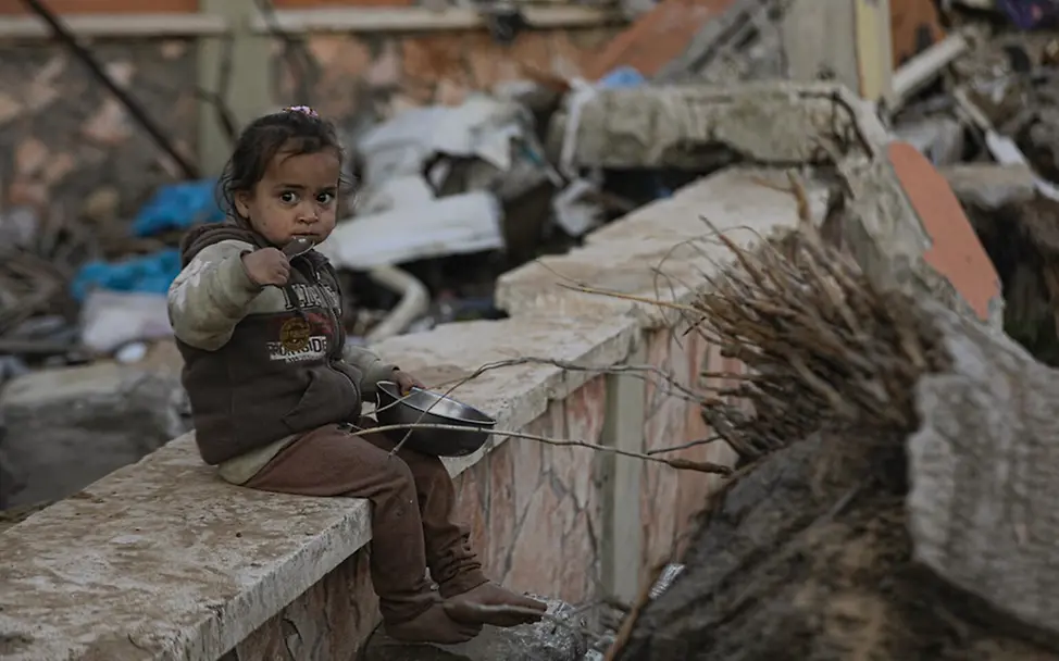 Hunger weltweit: Die Ernährungslage in Gaza ist eine Katastrophe. Nahrungsmittel wie Getreide sind extrem knapp. 
