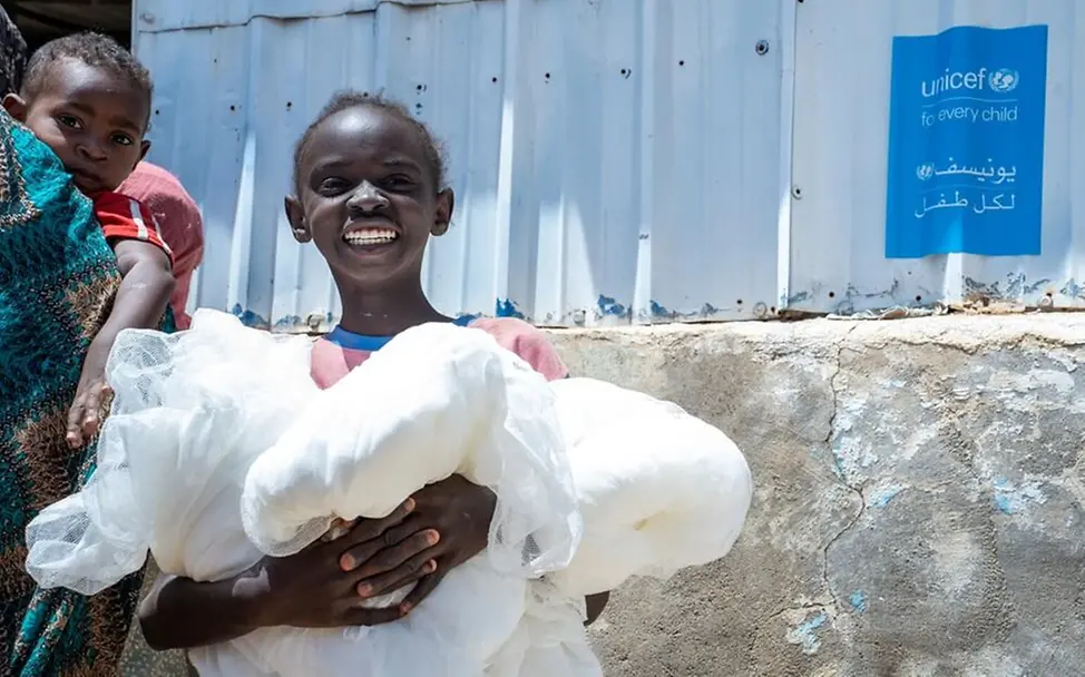 Sudan: UNICEF verteilt Moskitonetze zum Schutz vor Malaria 