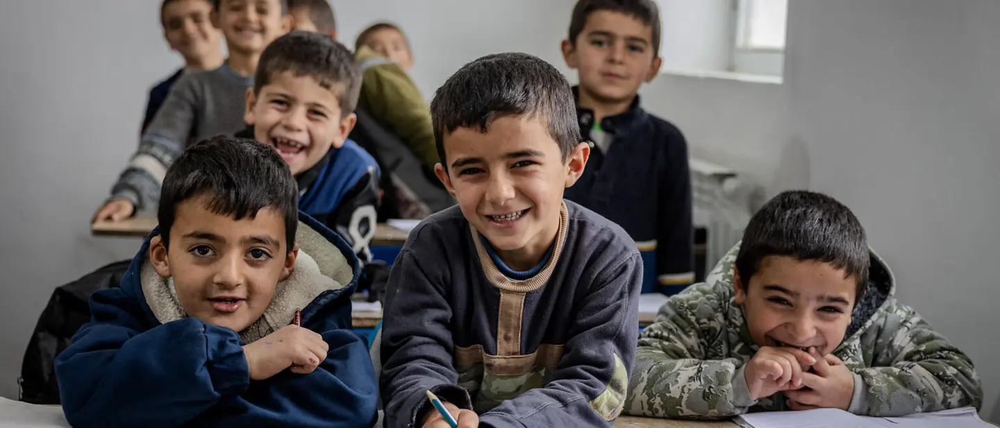 UNICEF Iran: Seit vielen Jahrzehnten setzt sich UNICEF für das Wohlergehen und den Schutz der Mädchen und Jungen im Iran ein. 