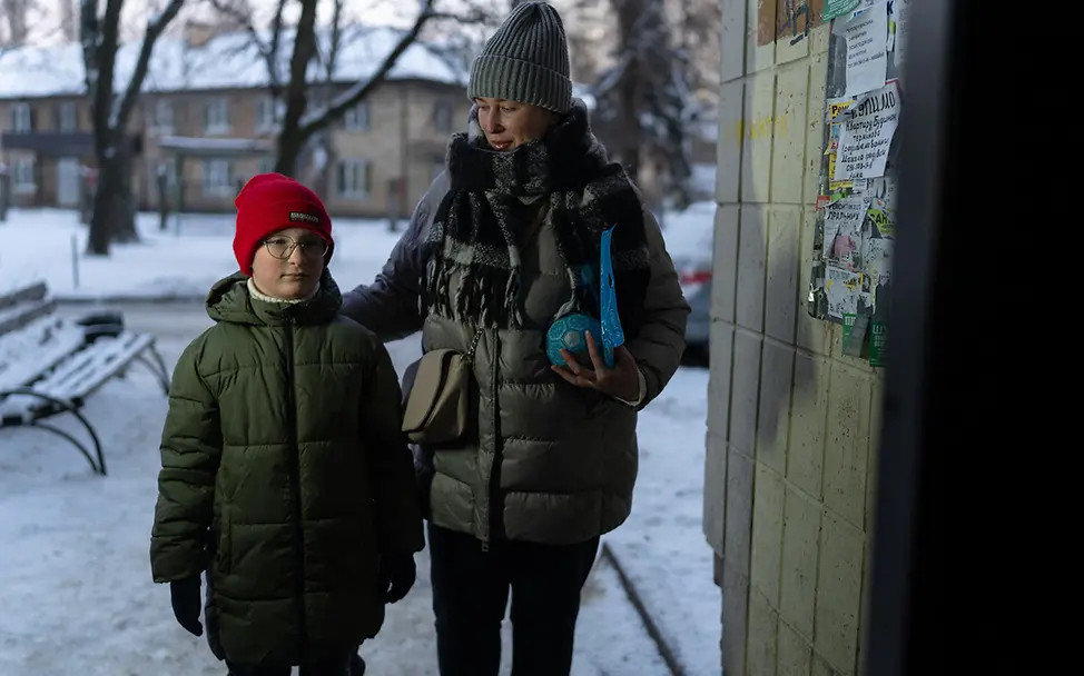 Ukraine Krieg: Der Winter bringt die Kinder zusätzlich in Gefahr