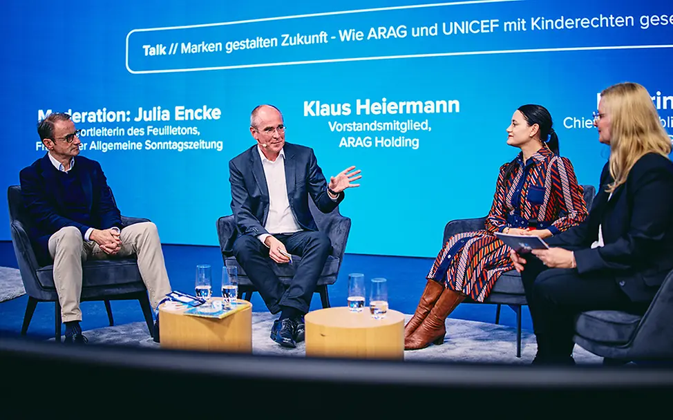 Gespräch auf dem Podium zwischen Klaus Heiermann, Christian Schneider und Katrin Köhler