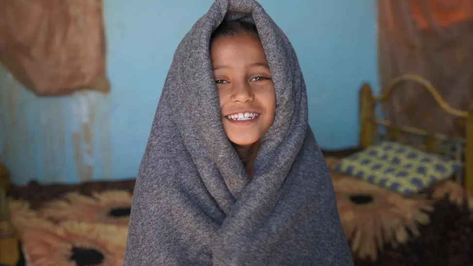 Ein Mädchen im Sudan, 2024. | © UNICEF/Awad UNICEF 80 Jahre Fotos: Ein Mädchen im Sudan, 2024.