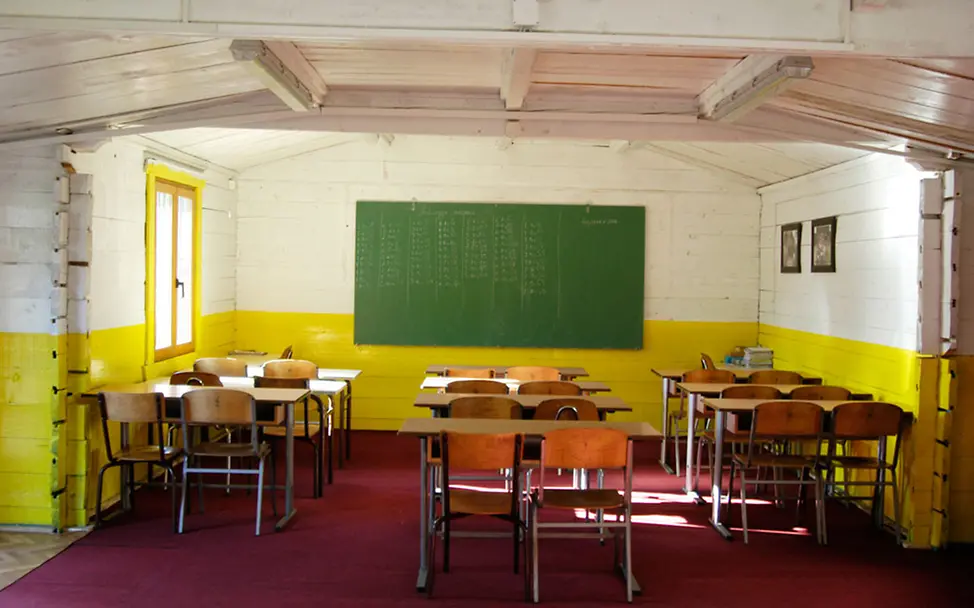 Im UNICEF-„Education Center“ können die Kinder spielen und lernen | © UNICFE/Dietz Im UNICEF-„Education Center“ können die Kinder spielen und lernen.