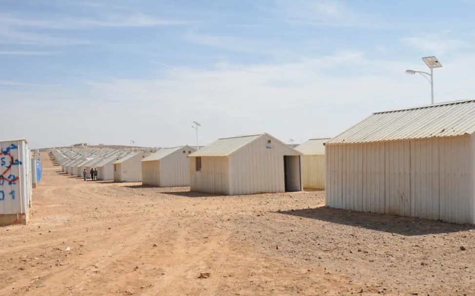 Flüchtlingscamp Azraq in Jordanien