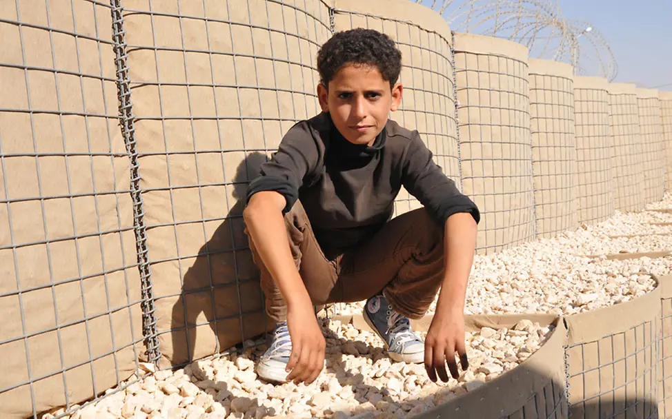 Syrische Flüchtlinge: Ahmad im Za'atari Camp in Jordanien