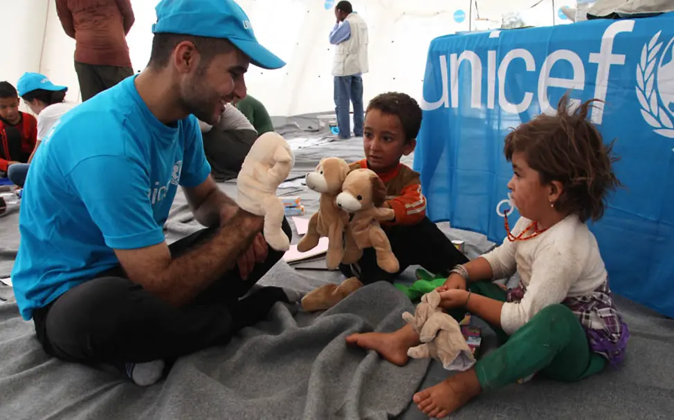 Kinderfreundlicher Ort im Irak | © UNICEF/Khuzaie Irak: UNICEF-Hilfe für traumatisierte Kinder