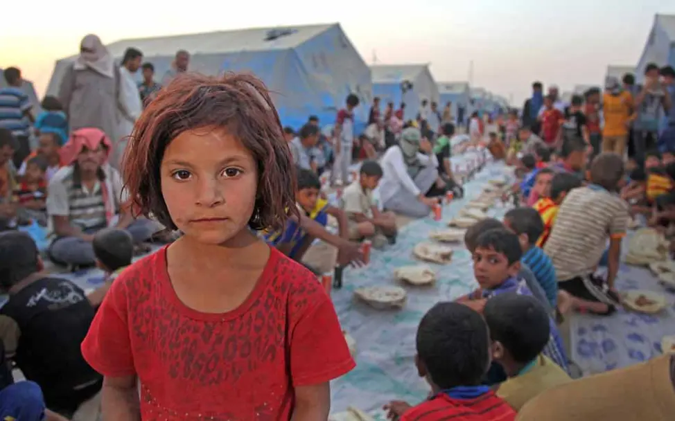 Flüchtlingskinder in einem Nothilfe-Camp | © UNICEF/Khuzaie Irak: UNICEF-Nothilfe für Flüchtlinge