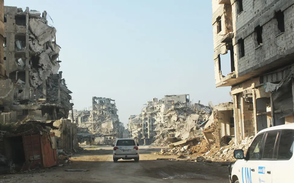 Homs zerstört